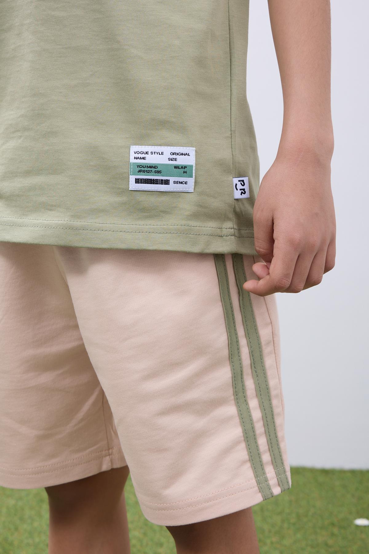 Erkek Çocuk Şortlu Takım Tişört & Şort Yazlık Kombin