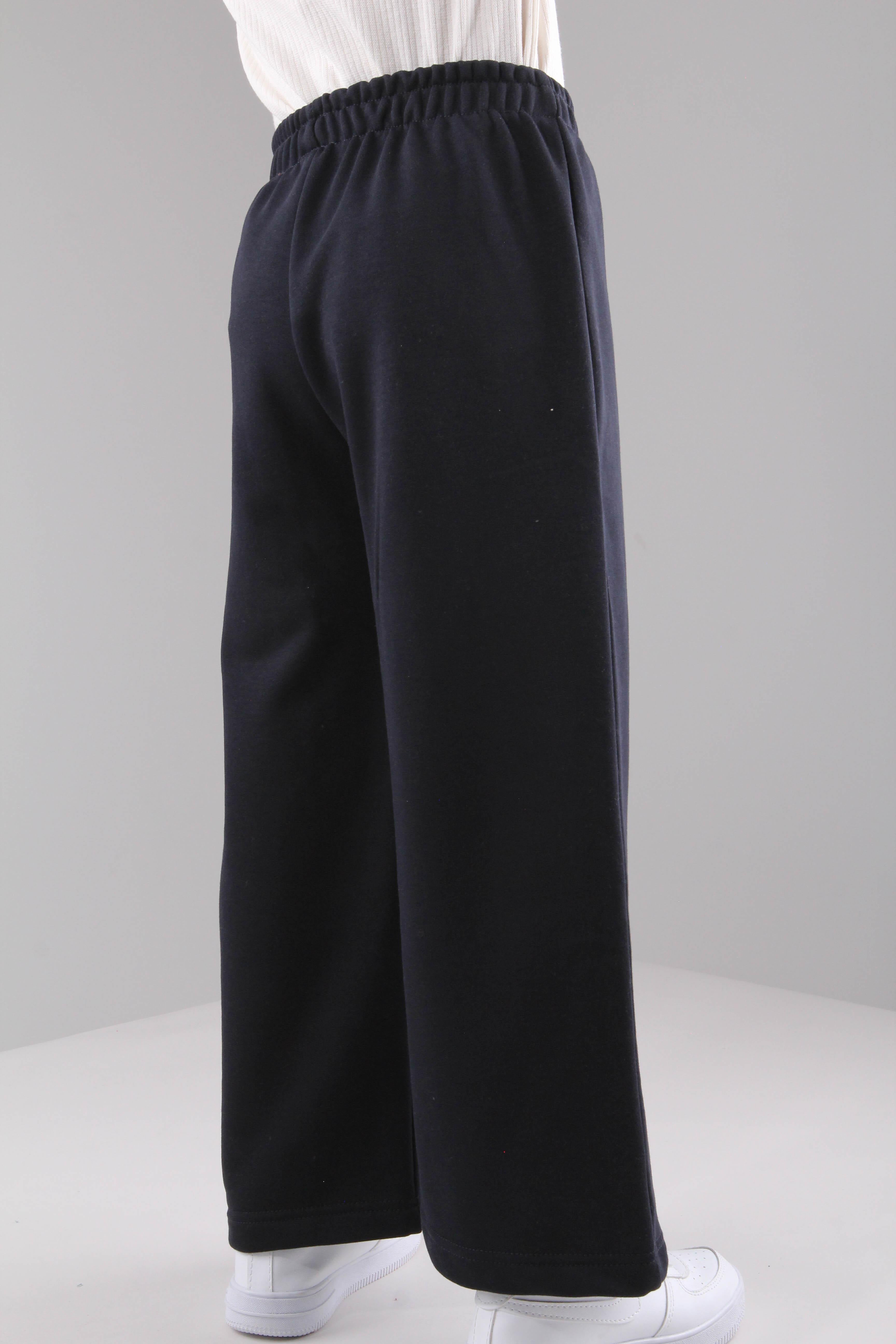 Geniş Kesim Rahat Kız Çocuk Eşofman Altı