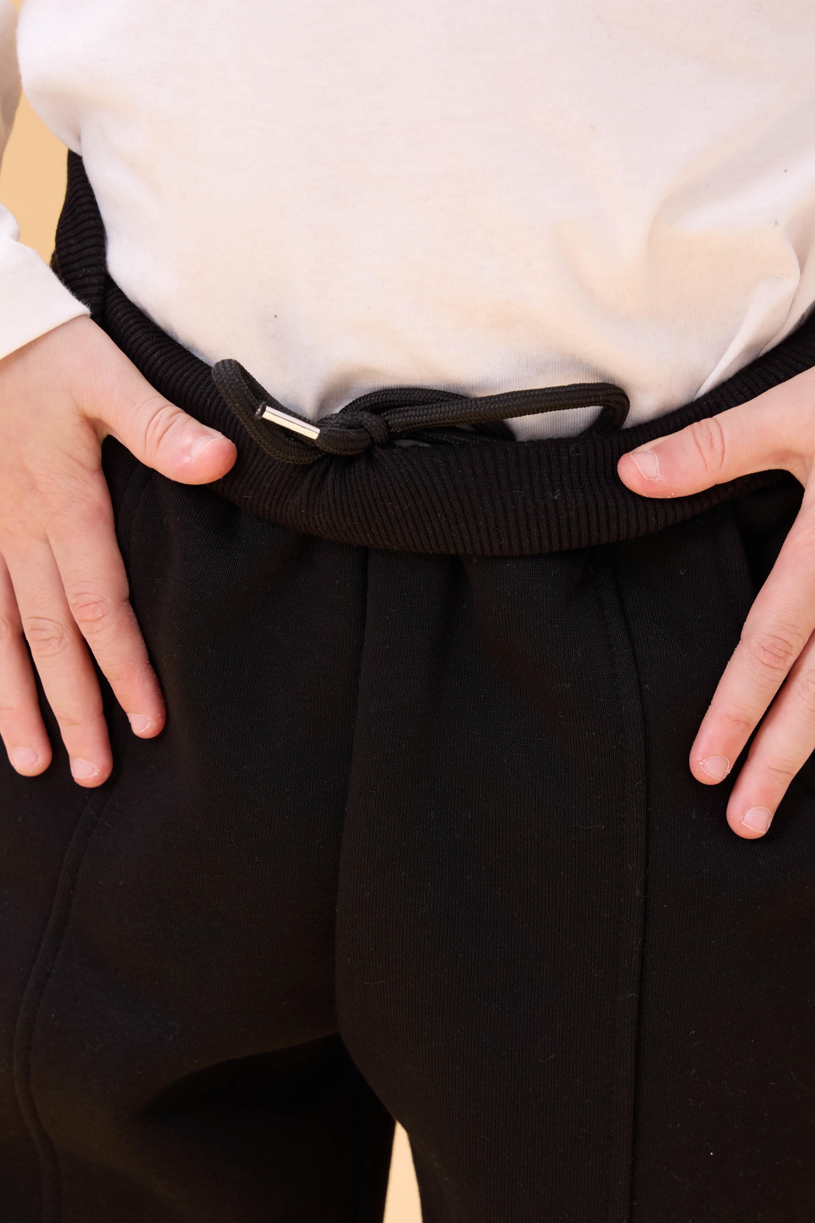 Kalın Jogger Cepli Unisex Çocuk Eşofman Altı