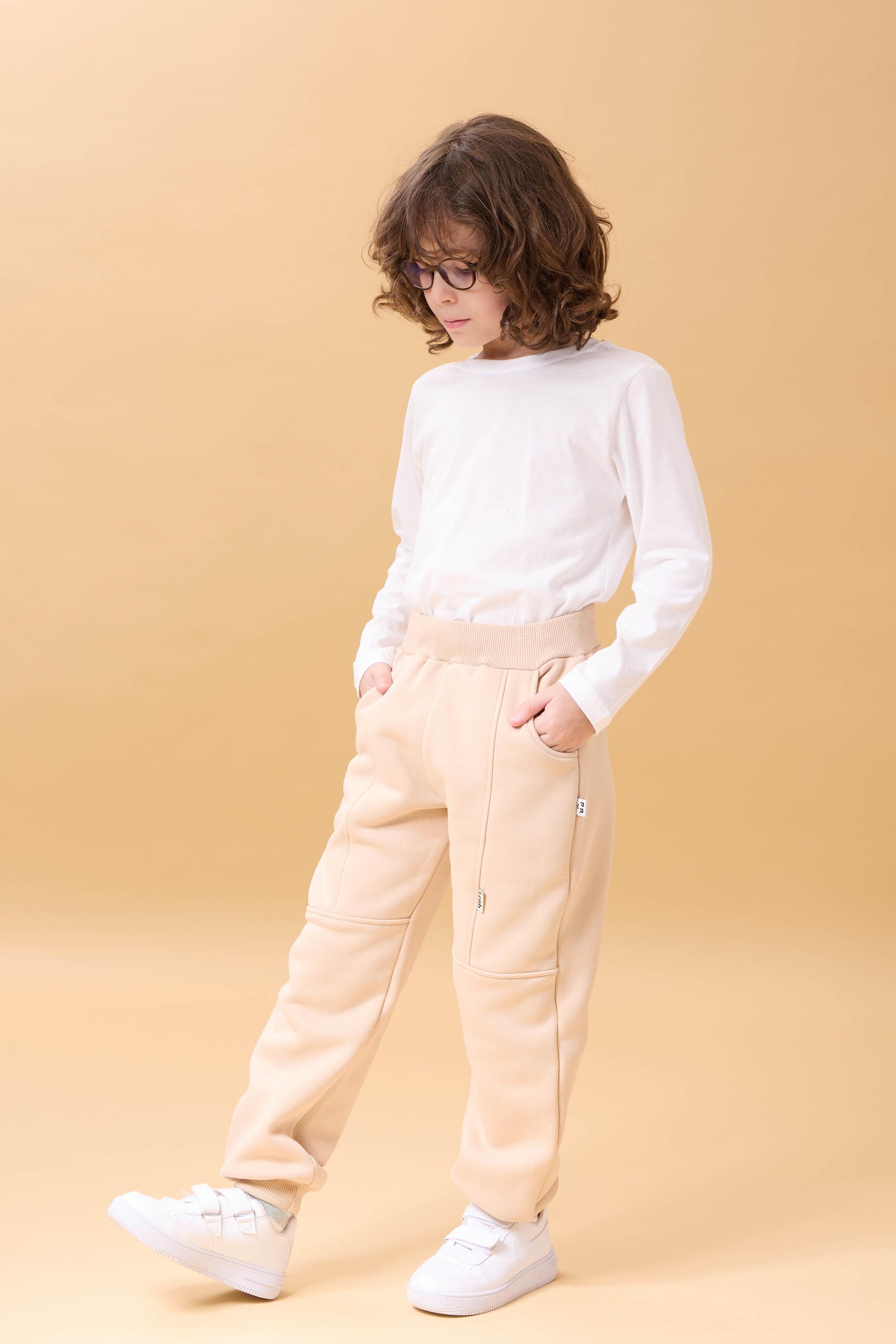Kalın Jogger Cepli Unisex Çocuk Eşofman Altı