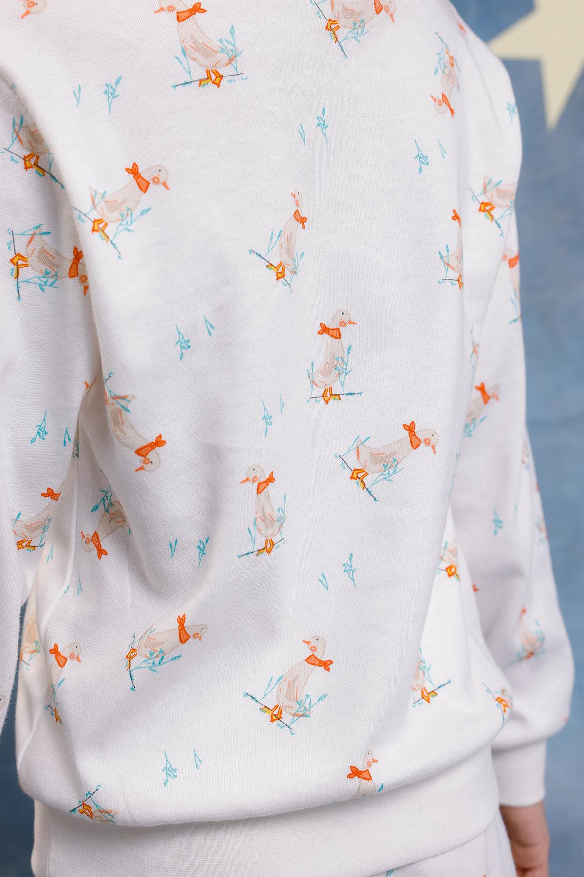 Kız Çocuk %100 Pamuk Pijama Takımı