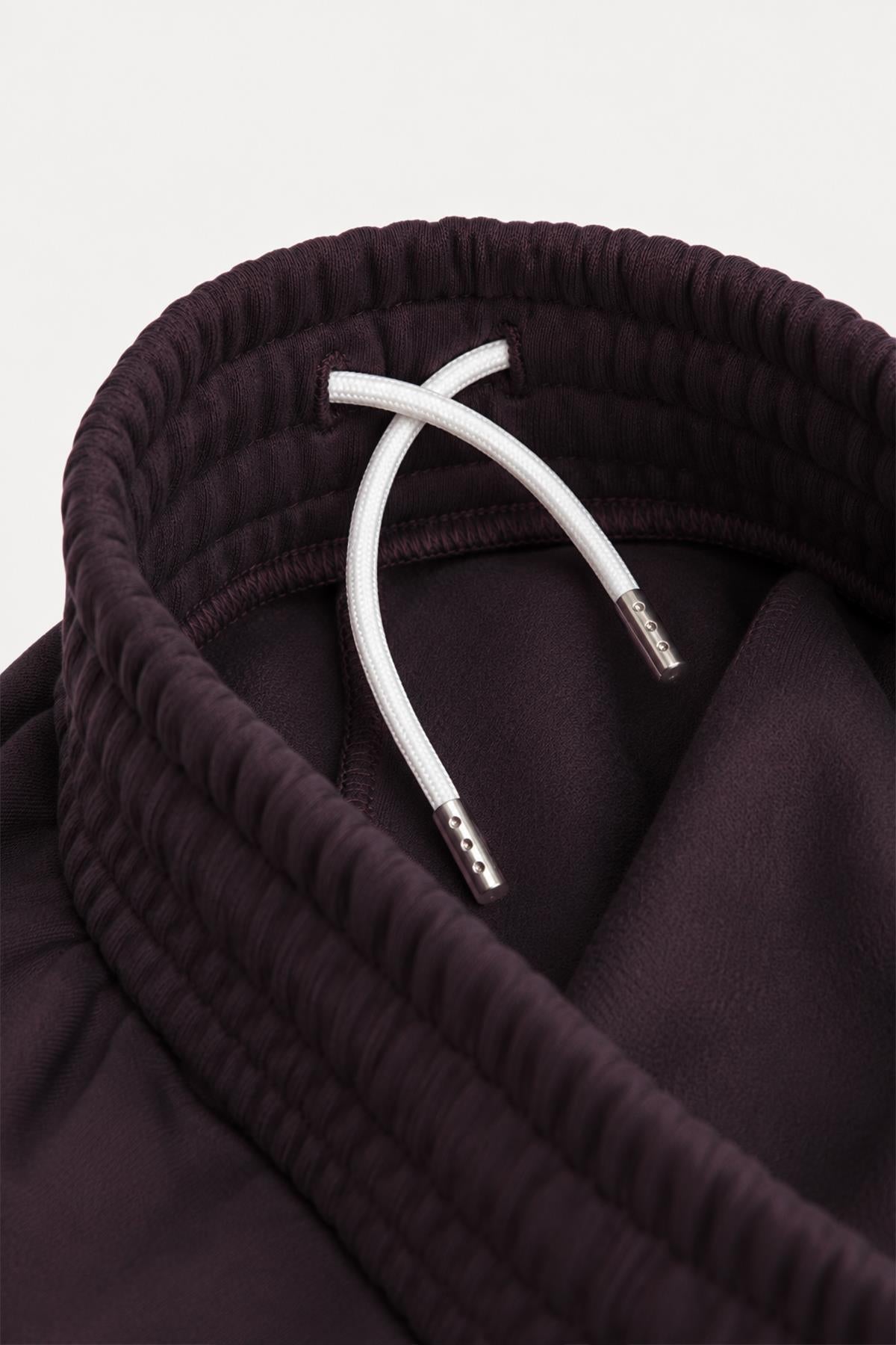 Kız Çocuk Çizgili Sweatshirt ve Geniş Paça Eşofman Takımı