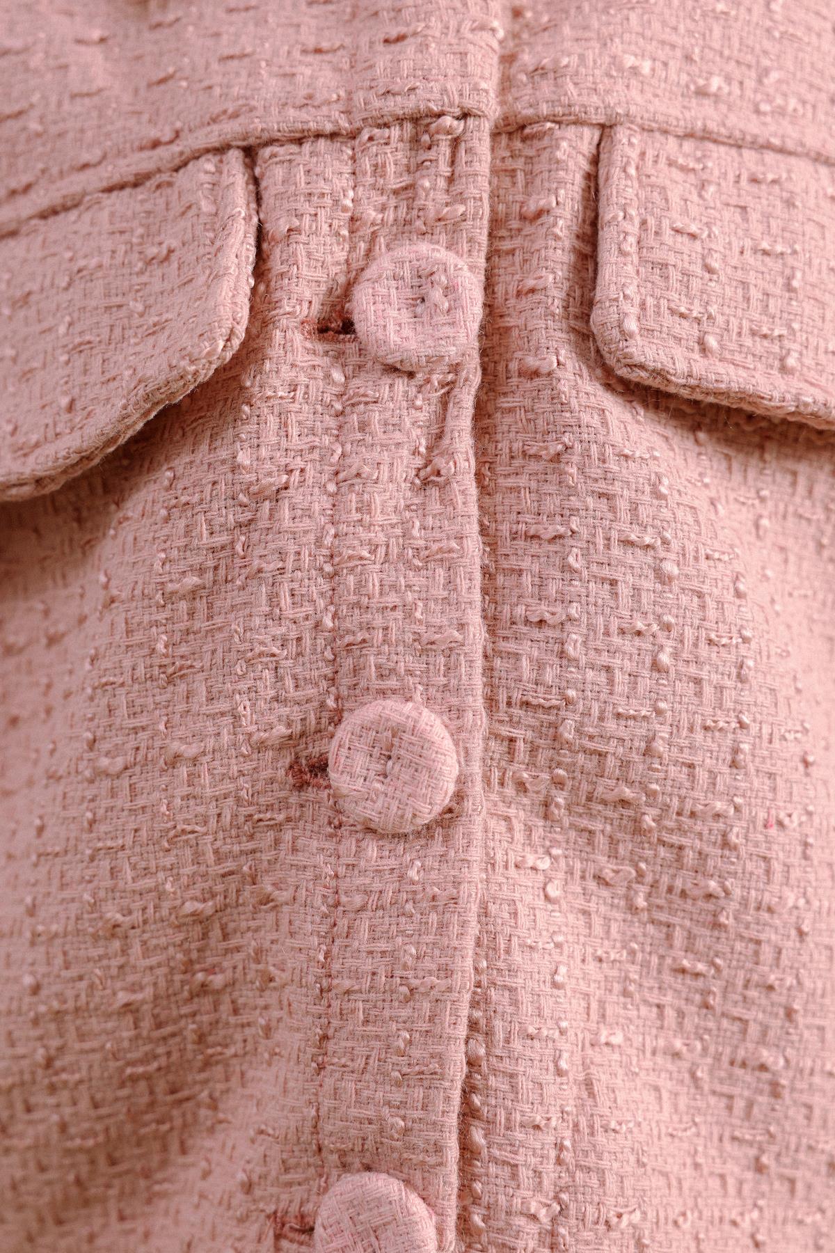 Kız Çocuk Düğmeli Ceket Pantolon 2’li Takım – Özel Gün Kombini