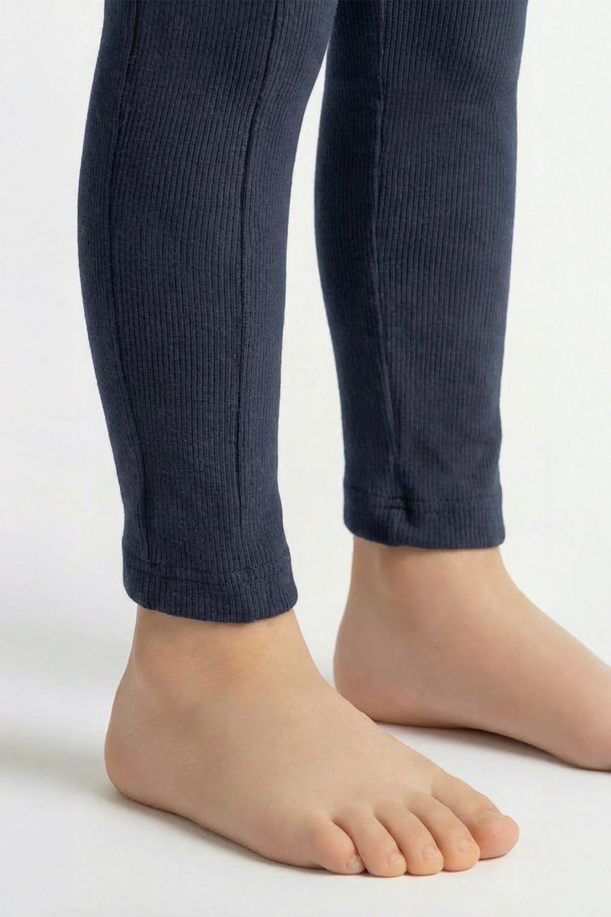 Kız Çocuk Kaşkorse Mevsimlik Cepli Spor Tayt