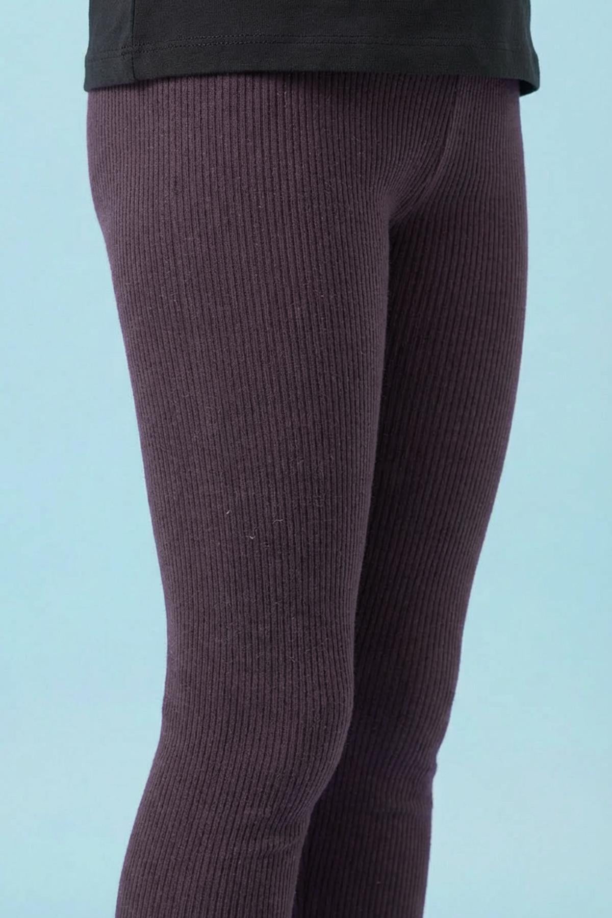 Kız Çocuk Mevsimlik Pamuk Kaşkorse 2’li Tayt