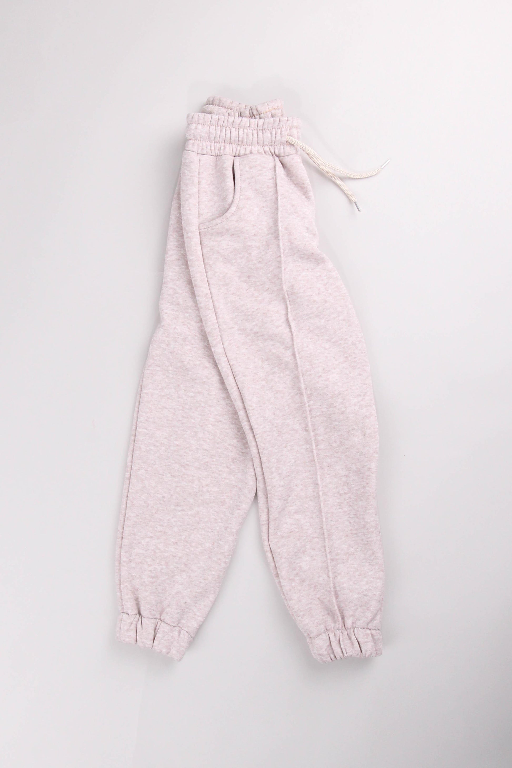 Lastikli İçi Polarlı Cepli Rahat Unisex Çocuk Eşofman Altı