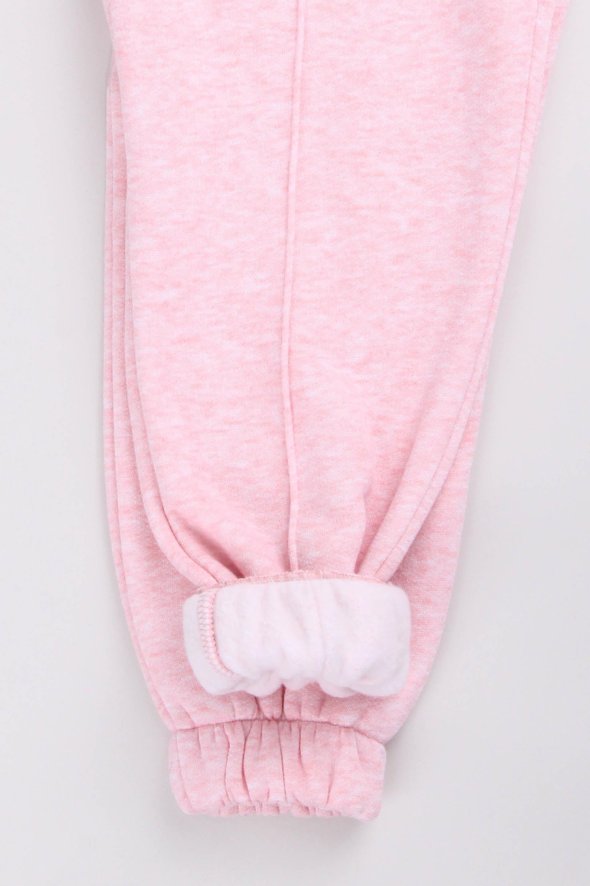 Lastikli İçi Polarlı Cepli Rahat Unisex Çocuk Eşofman Altı