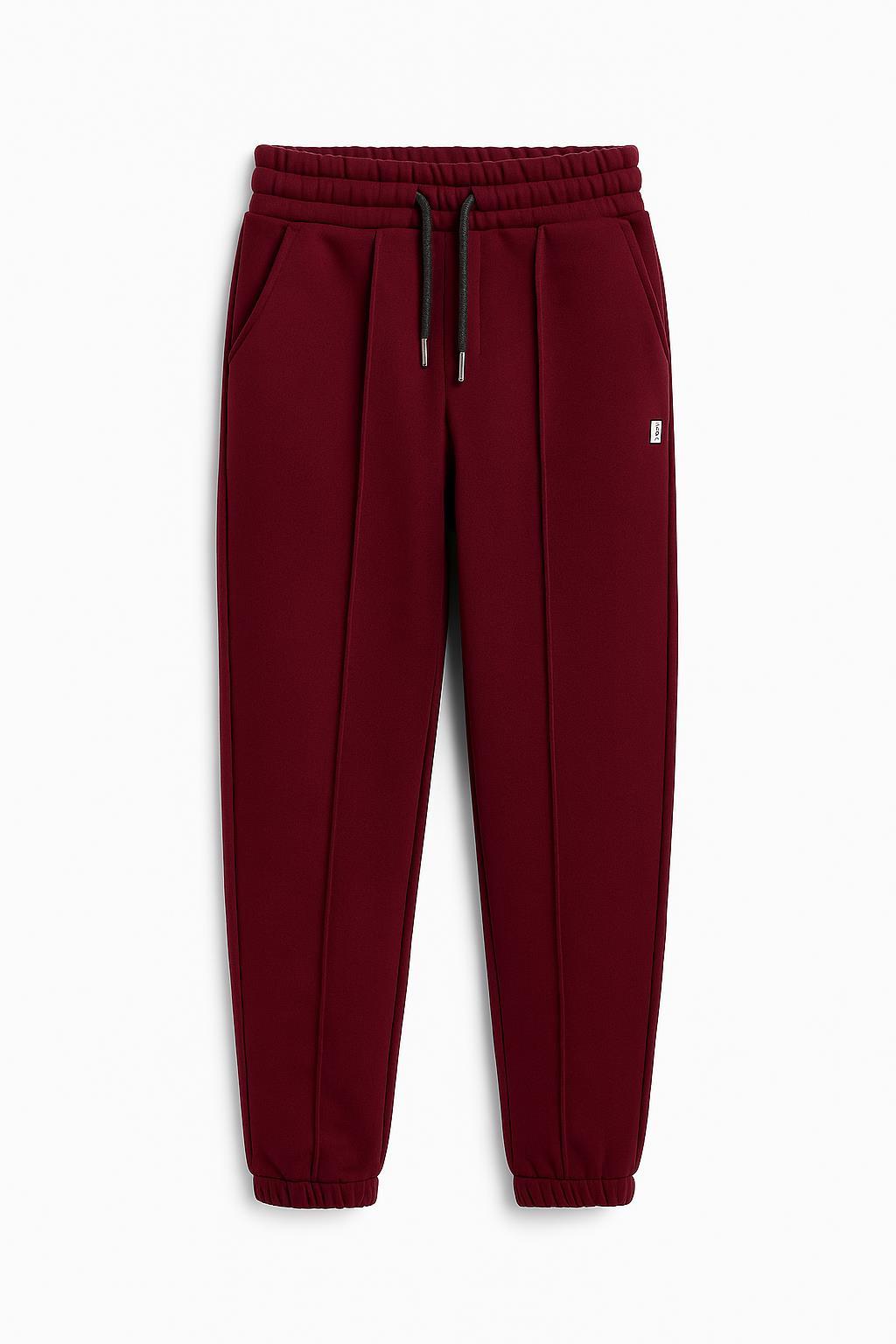 Lastikli İçi Polarlı Cepli Rahat Unisex Çocuk Eşofman Altı