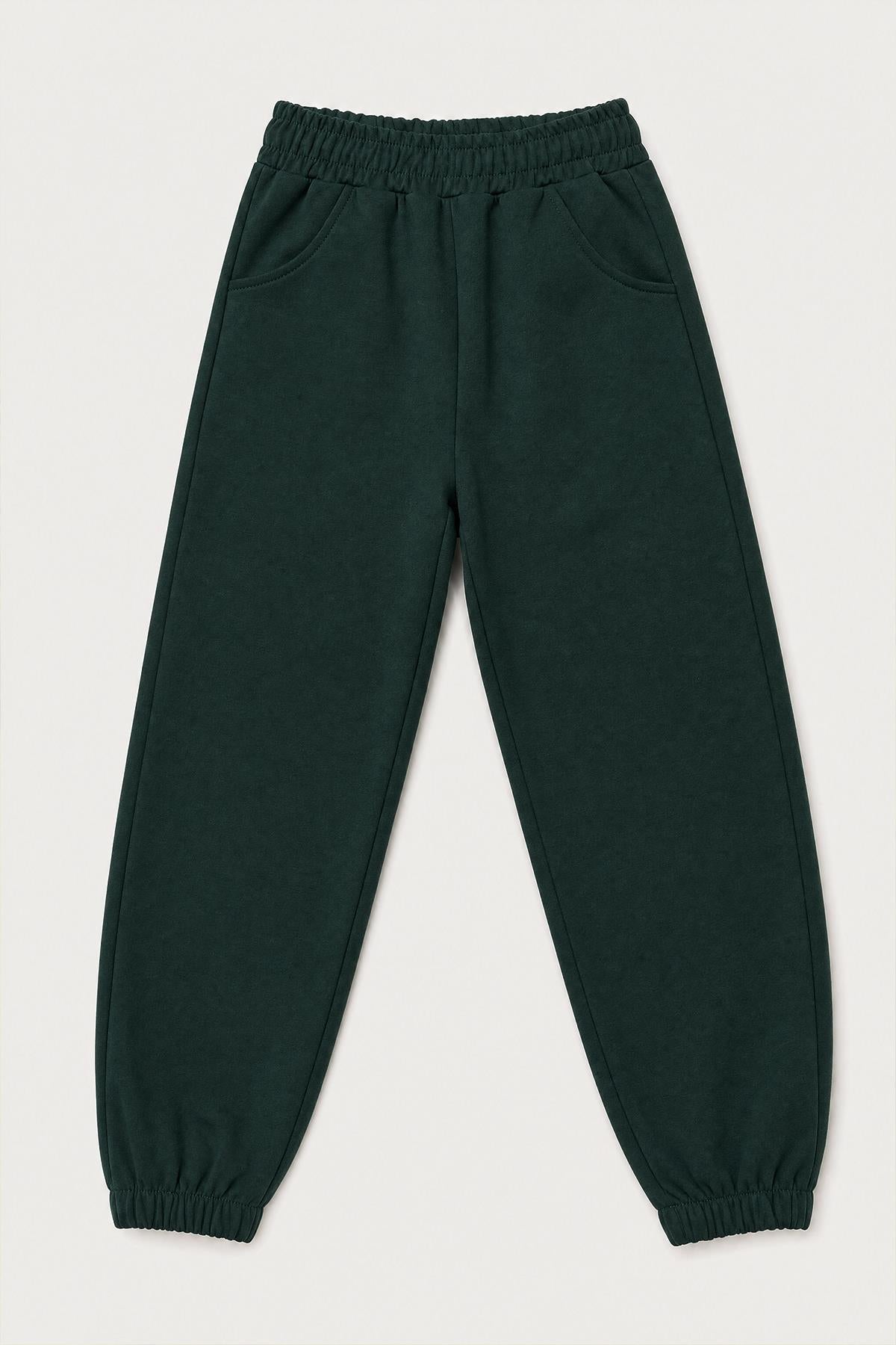 Lastikli Rahat Kesim Cepli Erkek ve Kız Çocuk Unisex Eşofman Altı