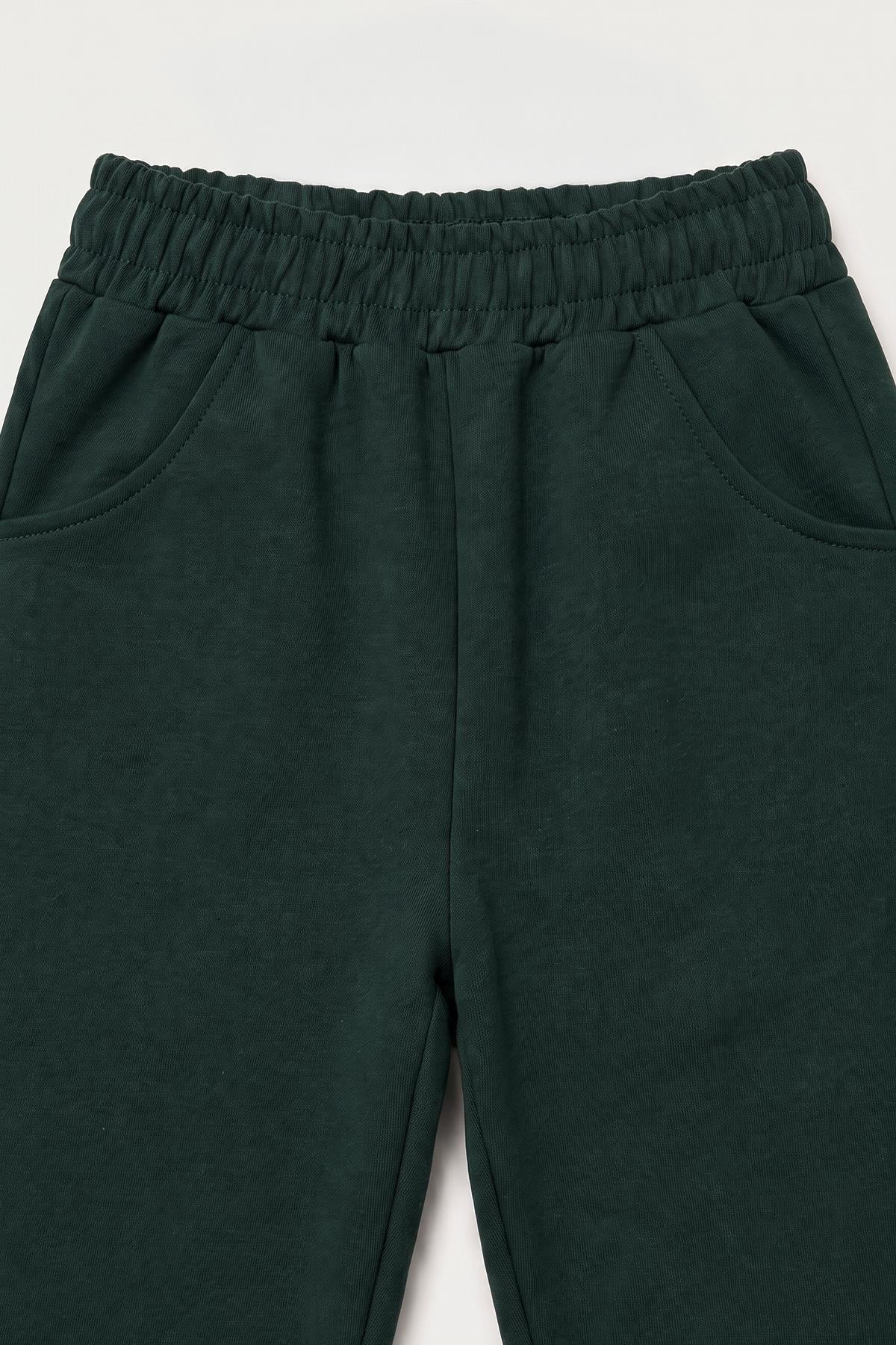 Lastikli Rahat Kesim Cepli Erkek ve Kız Çocuk Unisex Eşofman Altı