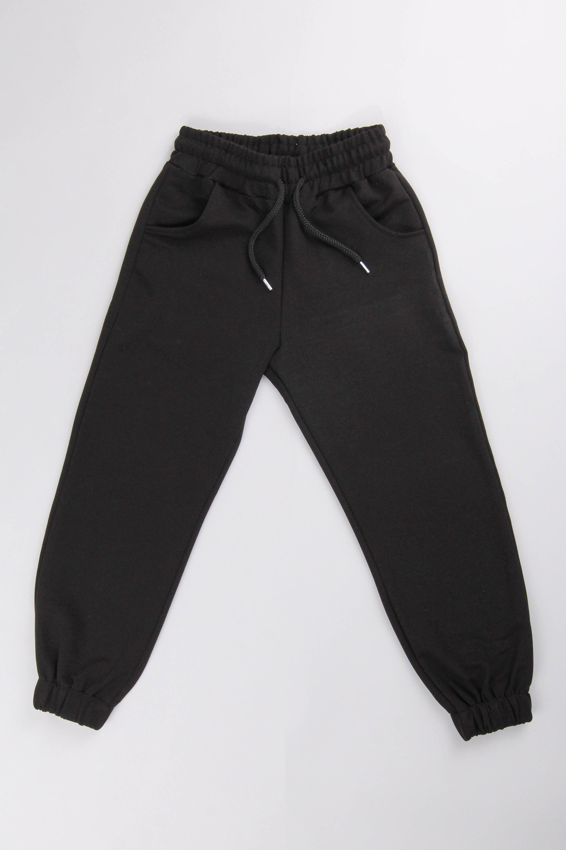 Lastikli Rahat Kesim Cepli Erkek ve Kız Çocuk Unisex Eşofman Altı
