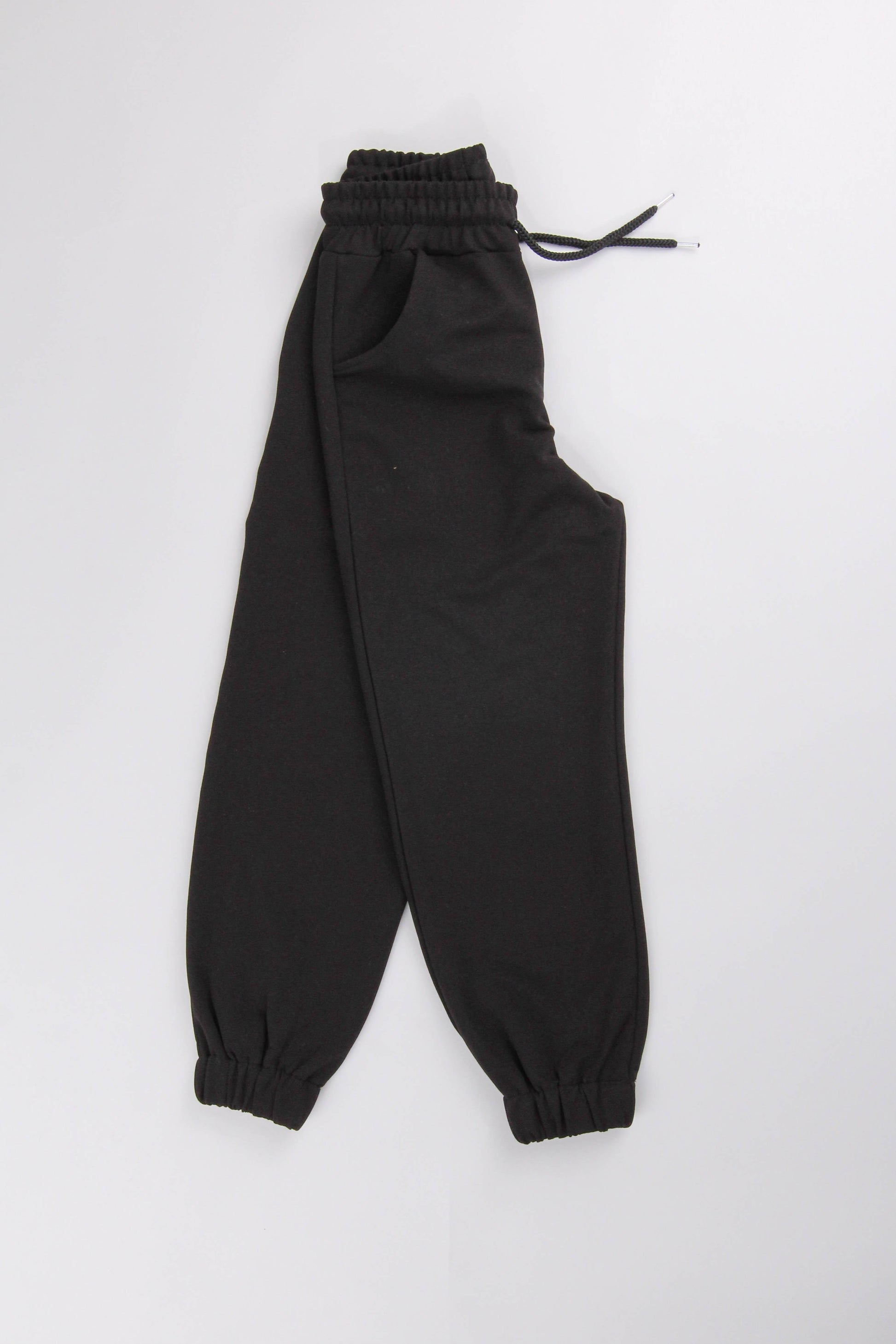 Lastikli Rahat Kesim Cepli Erkek ve Kız Çocuk Unisex Eşofman Altı