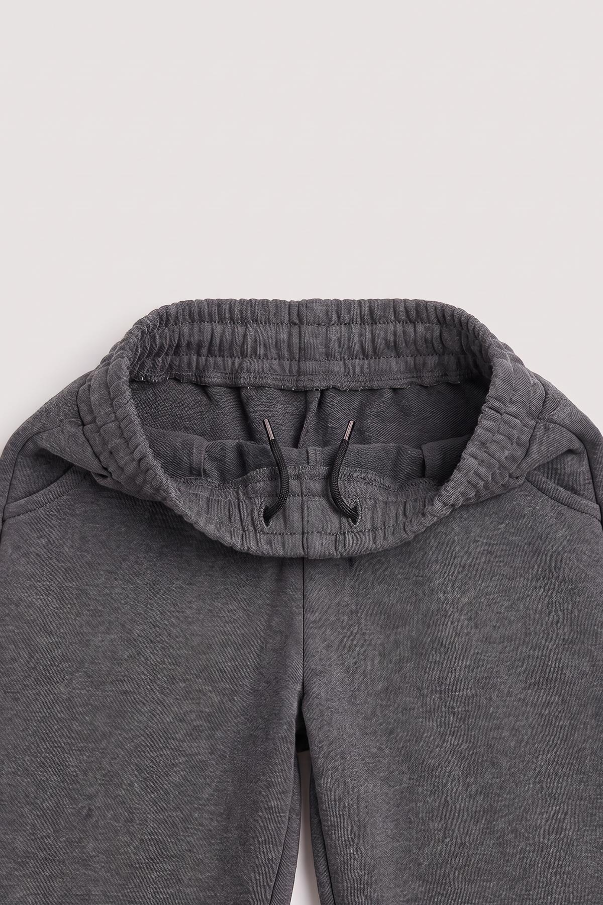 Lastikli Rahat Kesim Cepli Erkek ve Kız Çocuk Unisex Eşofman Altı