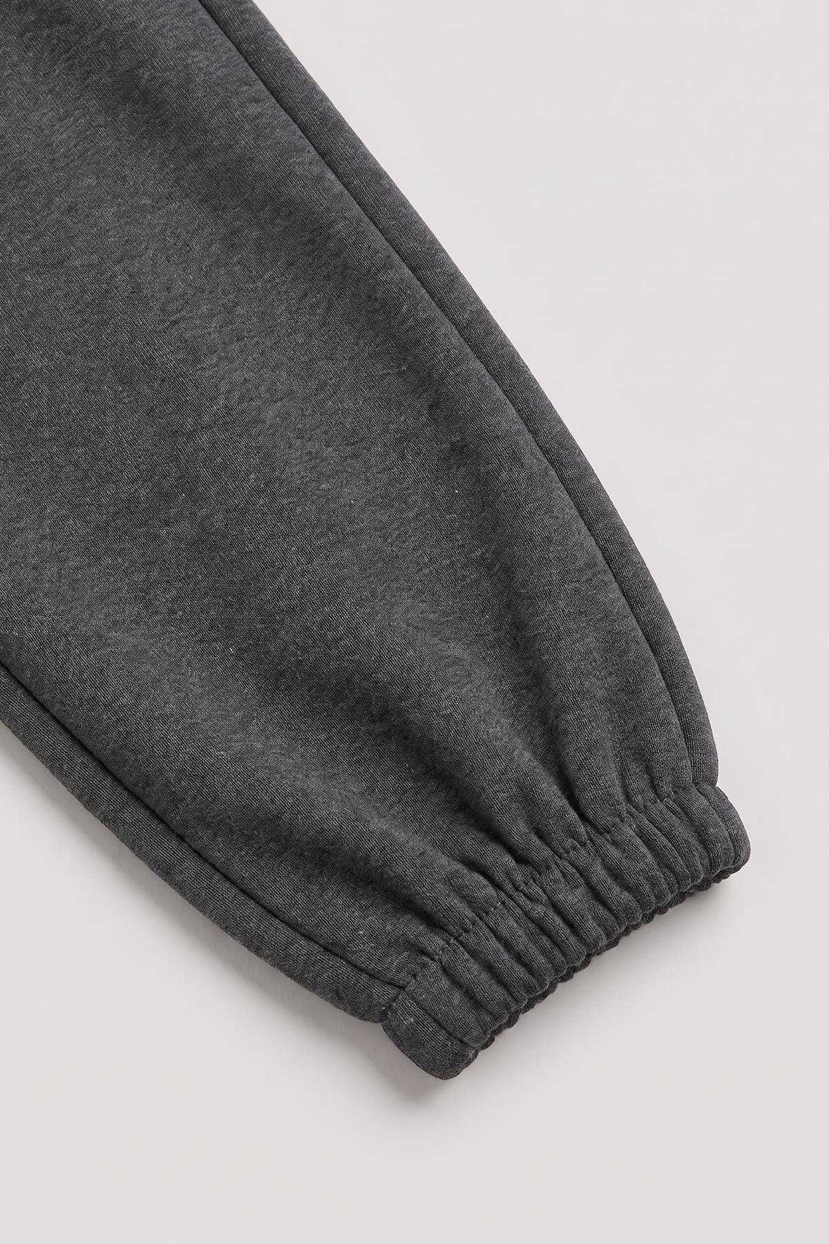 Lastikli Rahat Kesim Cepli Erkek ve Kız Çocuk Unisex Eşofman Altı
