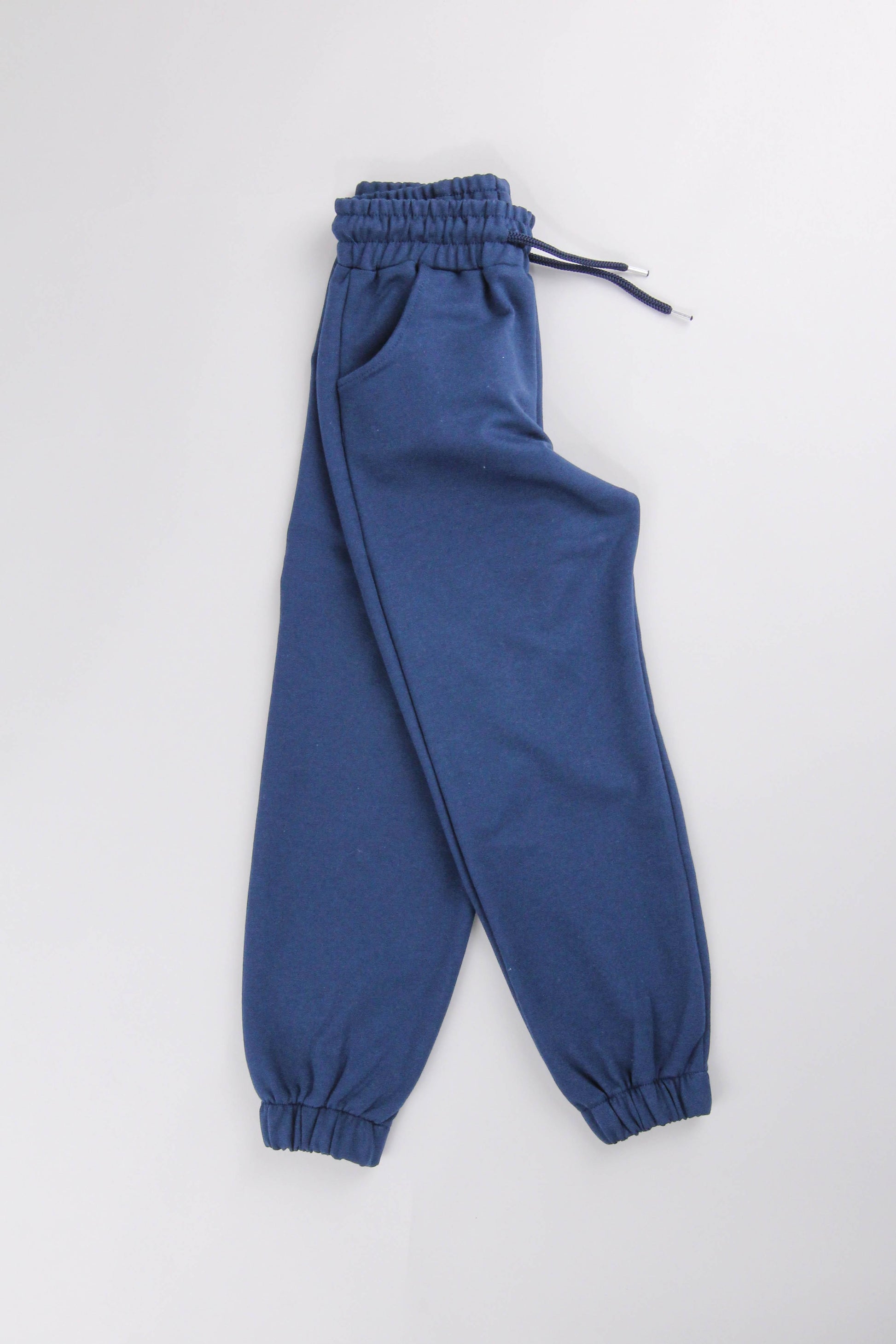 Lastikli Rahat Kesim Cepli Erkek ve Kız Çocuk Unisex Eşofman Altı