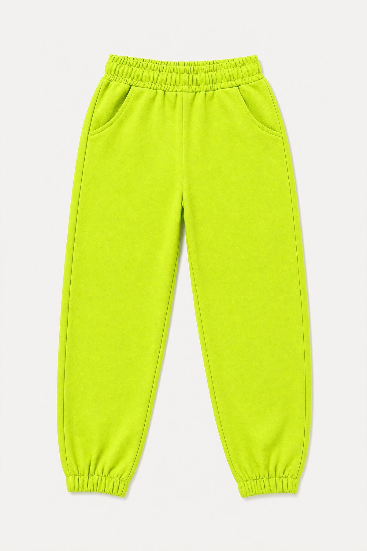 Lastikli Rahat Kesim Cepli Erkek ve Kız Çocuk Unisex Eşofman Altı