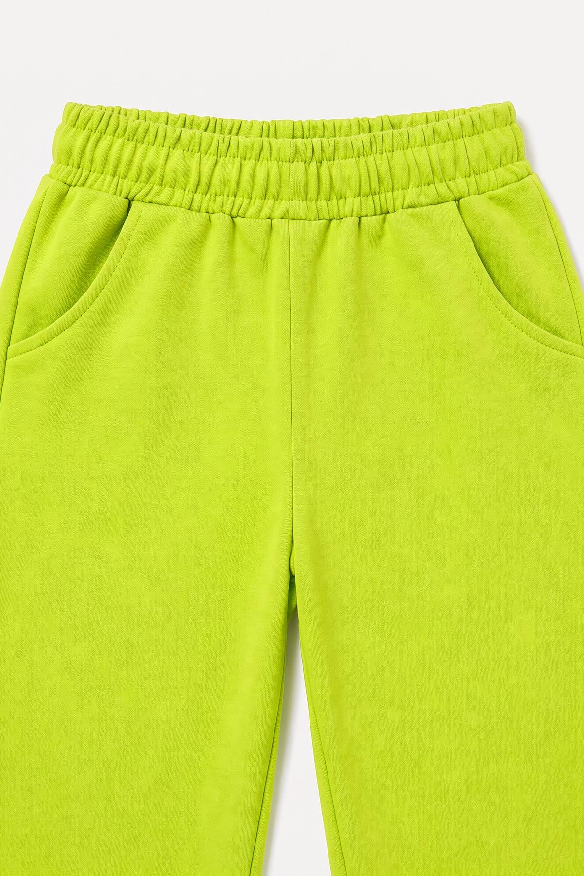 Lastikli Rahat Kesim Cepli Erkek ve Kız Çocuk Unisex Eşofman Altı