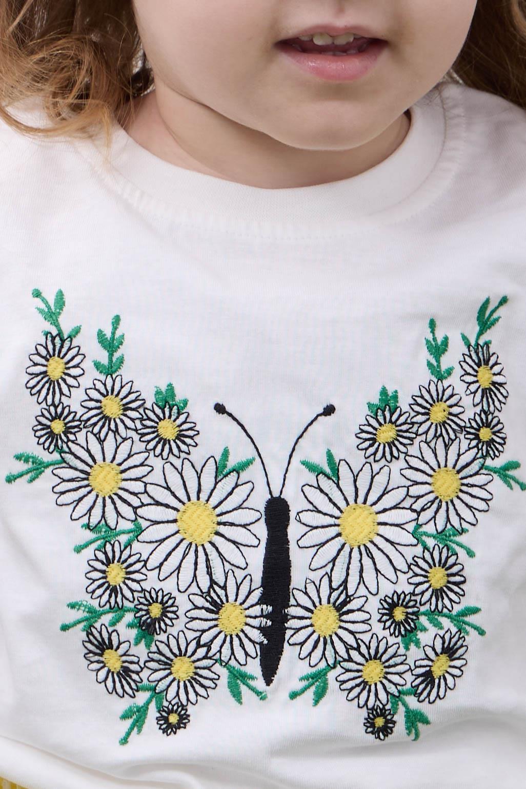 Nar Nakışlı Şortlu Kız Çocuk Takım