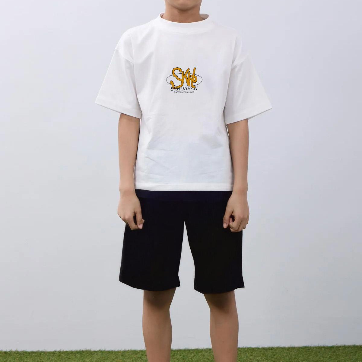 Oversize Erkek Çocuk Şort & Tişört Takım