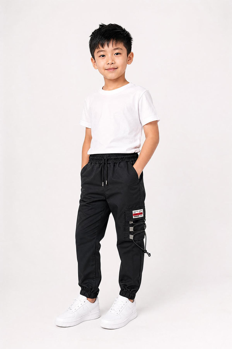 Erkek Çocuk Kargo Cepli Outdoor Jogger Pantolon