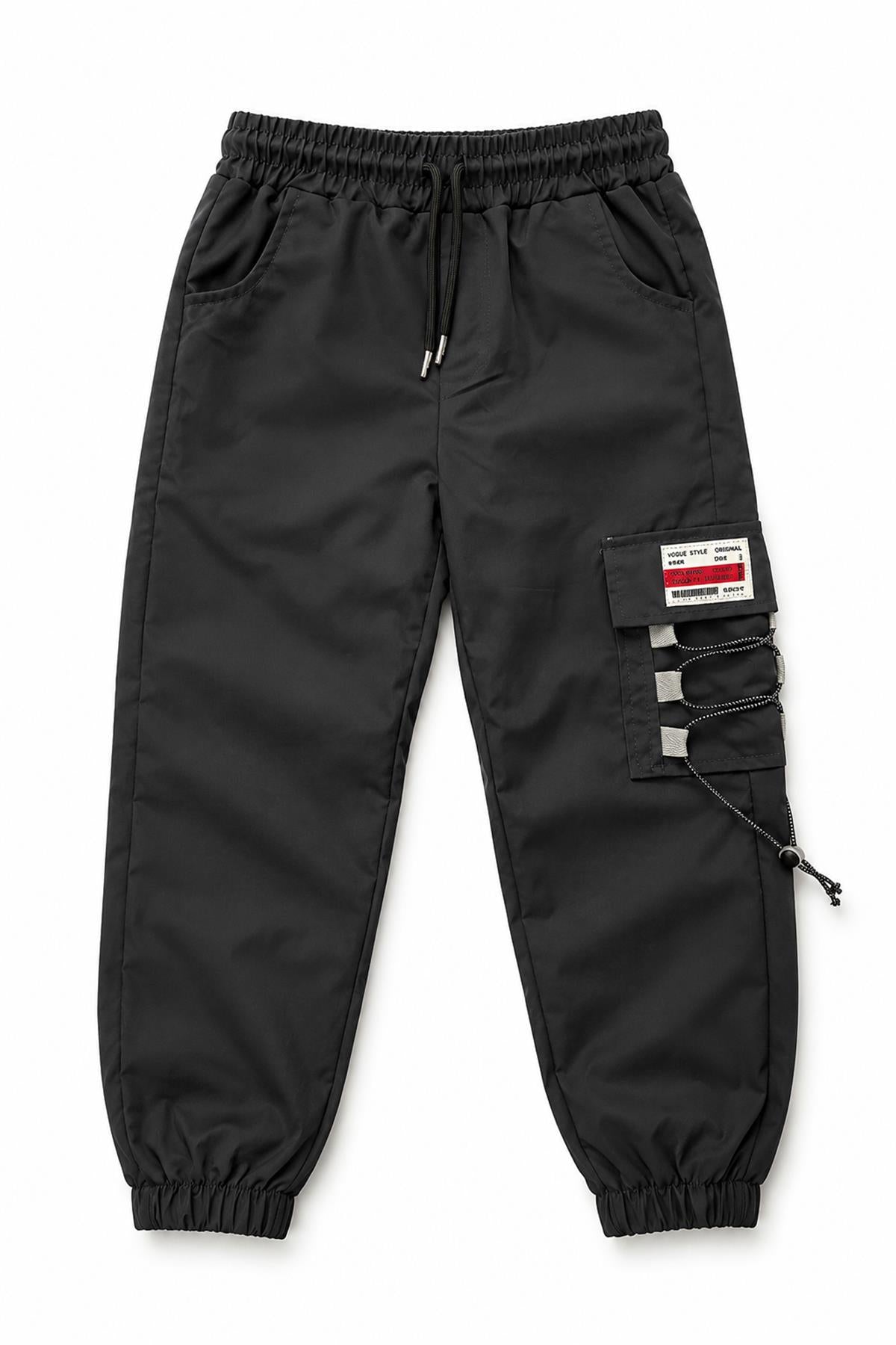 Erkek Çocuk Kargo Cepli Outdoor Jogger Pantolon