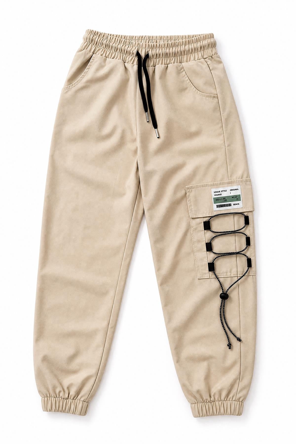 Erkek Çocuk Kargo Cepli Outdoor Jogger Pantolon