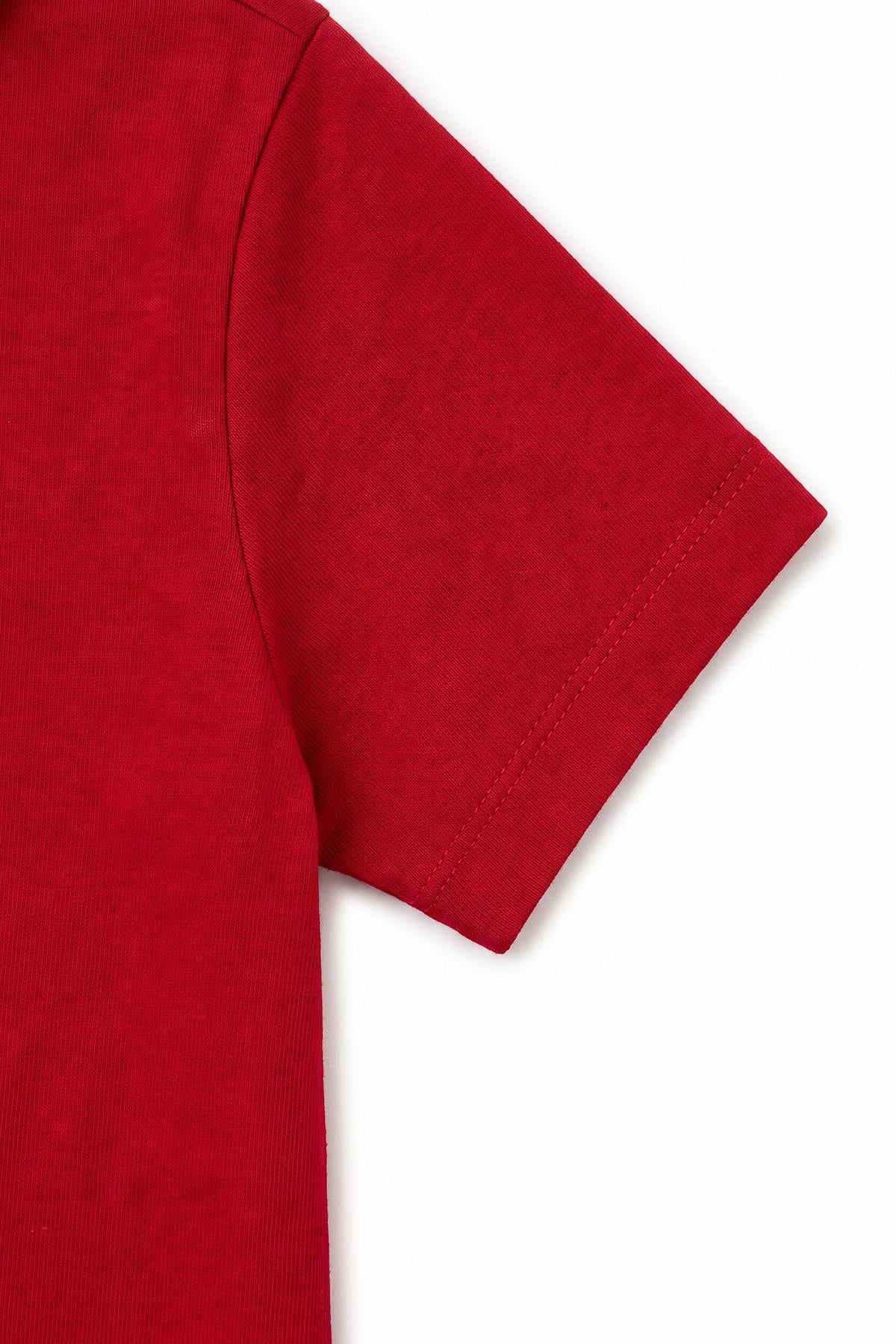 Unisex Çocuk 2’li Polo Yaka Kısa Kollu Okul Tişörtü