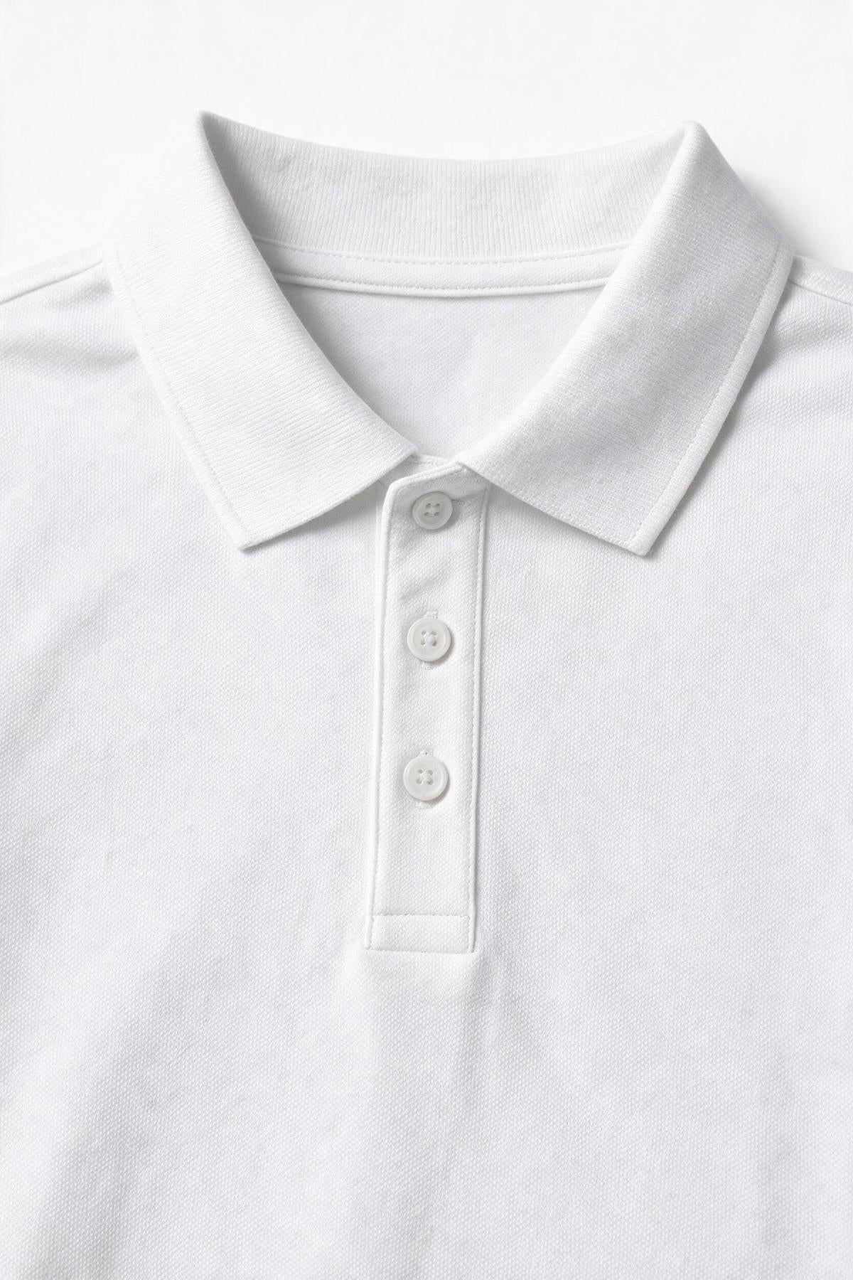 Unisex Çocuk 2’li Polo Yaka Kısa Kollu Okul Tişörtü