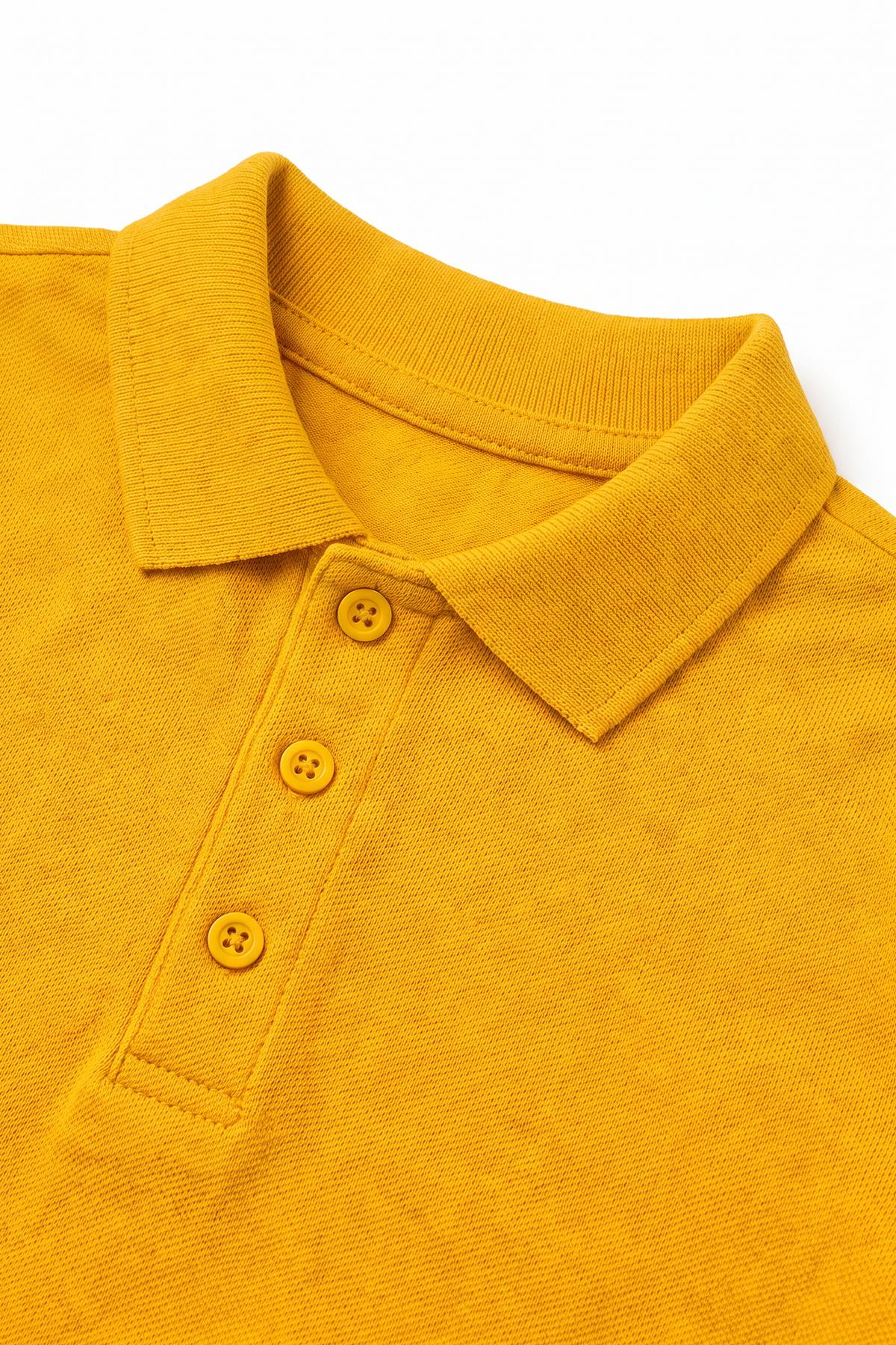 Unisex Çocuk 2’li Polo Yaka Kısa Kollu Okul Tişörtü