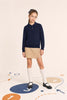Unisex Polo Yaka Triko Kazak