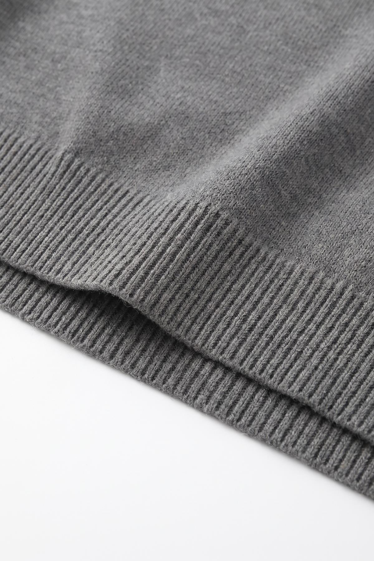 Unisex Polo Yaka Triko Kazak