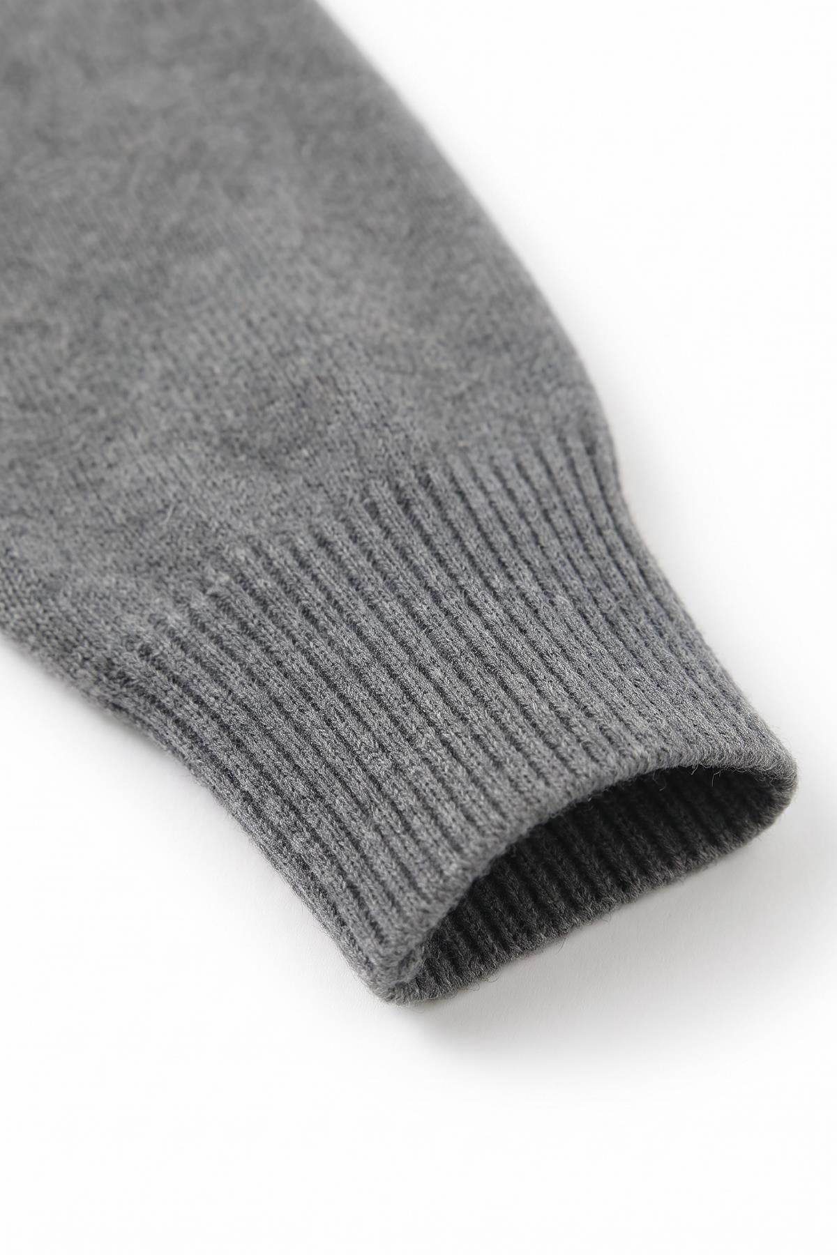 Unisex Polo Yaka Triko Kazak