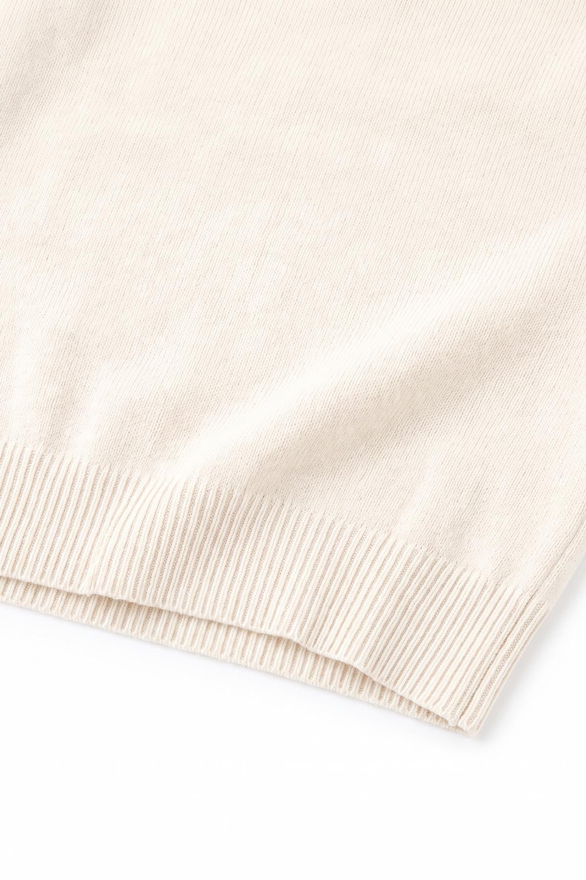 Unisex Polo Yaka Triko Kazak