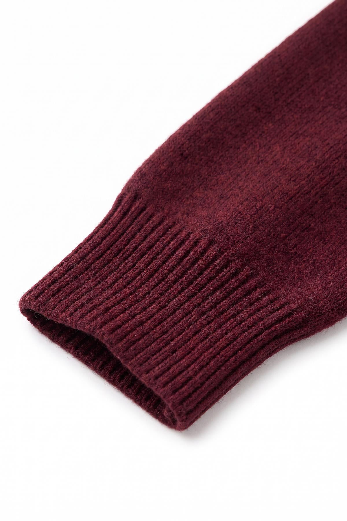 Unisex Polo Yaka Triko Kazak