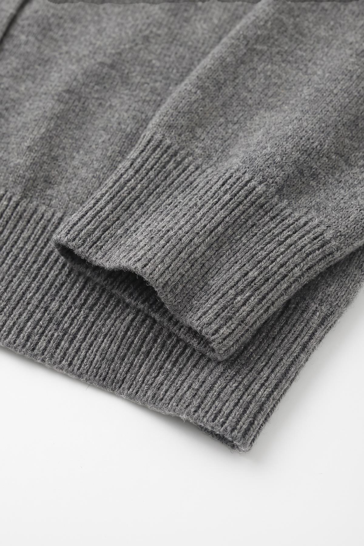 Unisex Triko Okul Hırkası