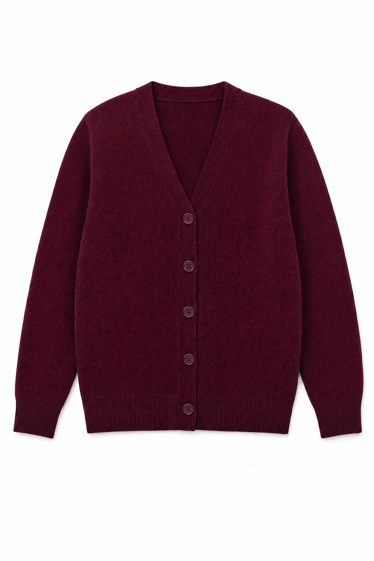 Unisex Triko Okul Hırkası