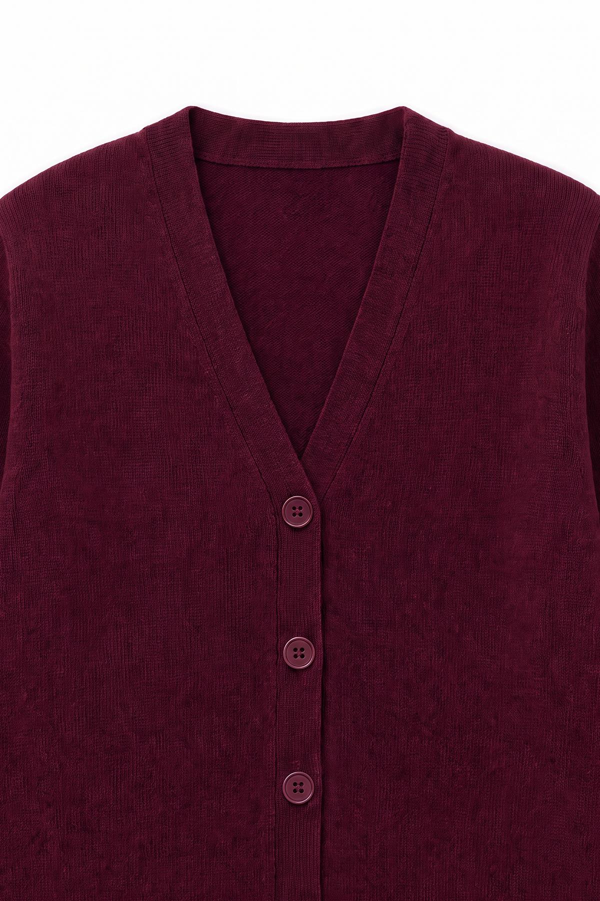 Unisex Triko Okul Hırkası