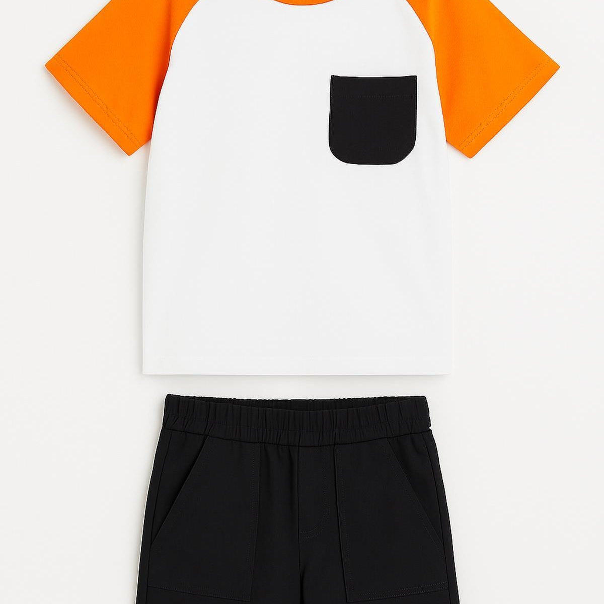 Reglan Cepli Tshirt ve Şort Erkek Çocuk Takım