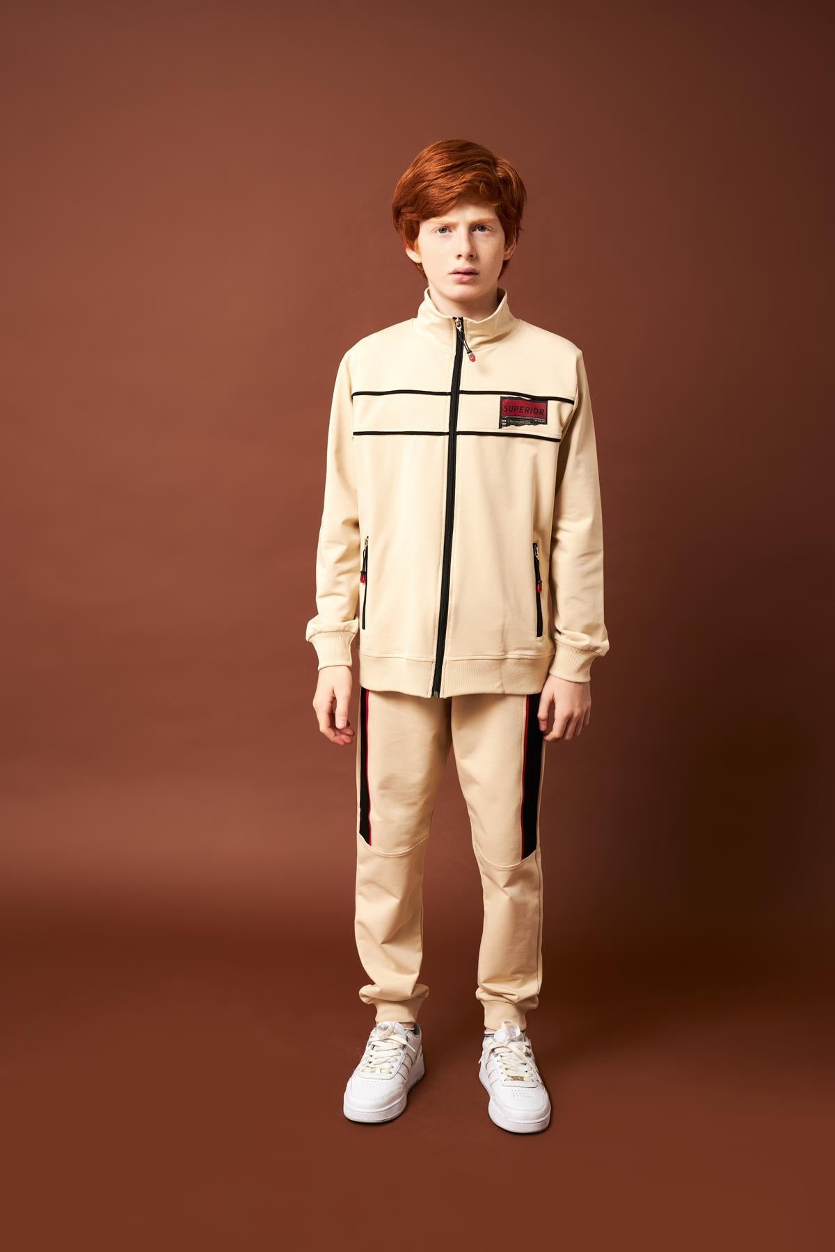 Superior Baskı Detaylı Erkek Çocuk Okul Takımı