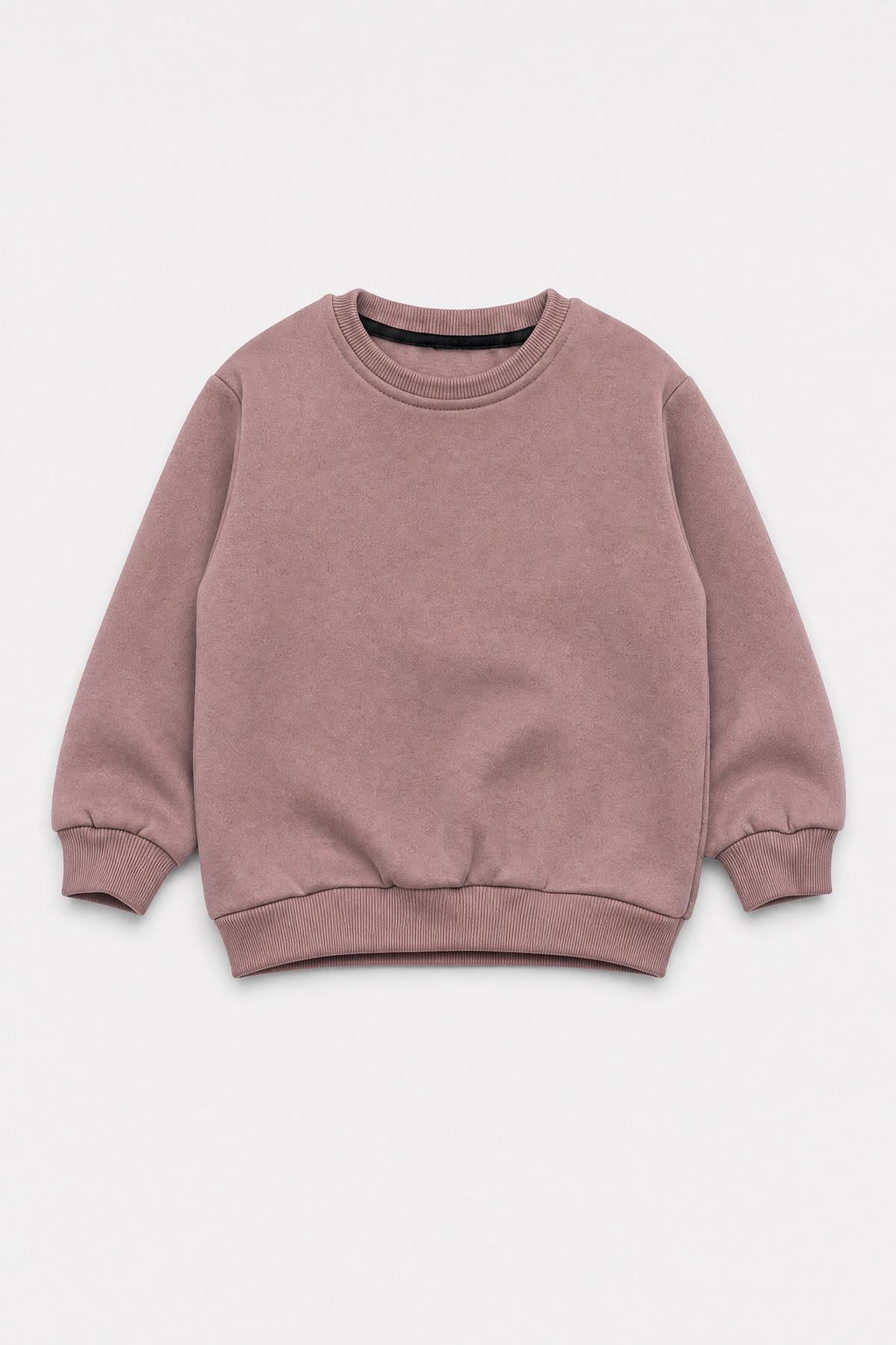 Unisex Çocuk Bisiklet Yaka Kışlık Alt Üst Takım
