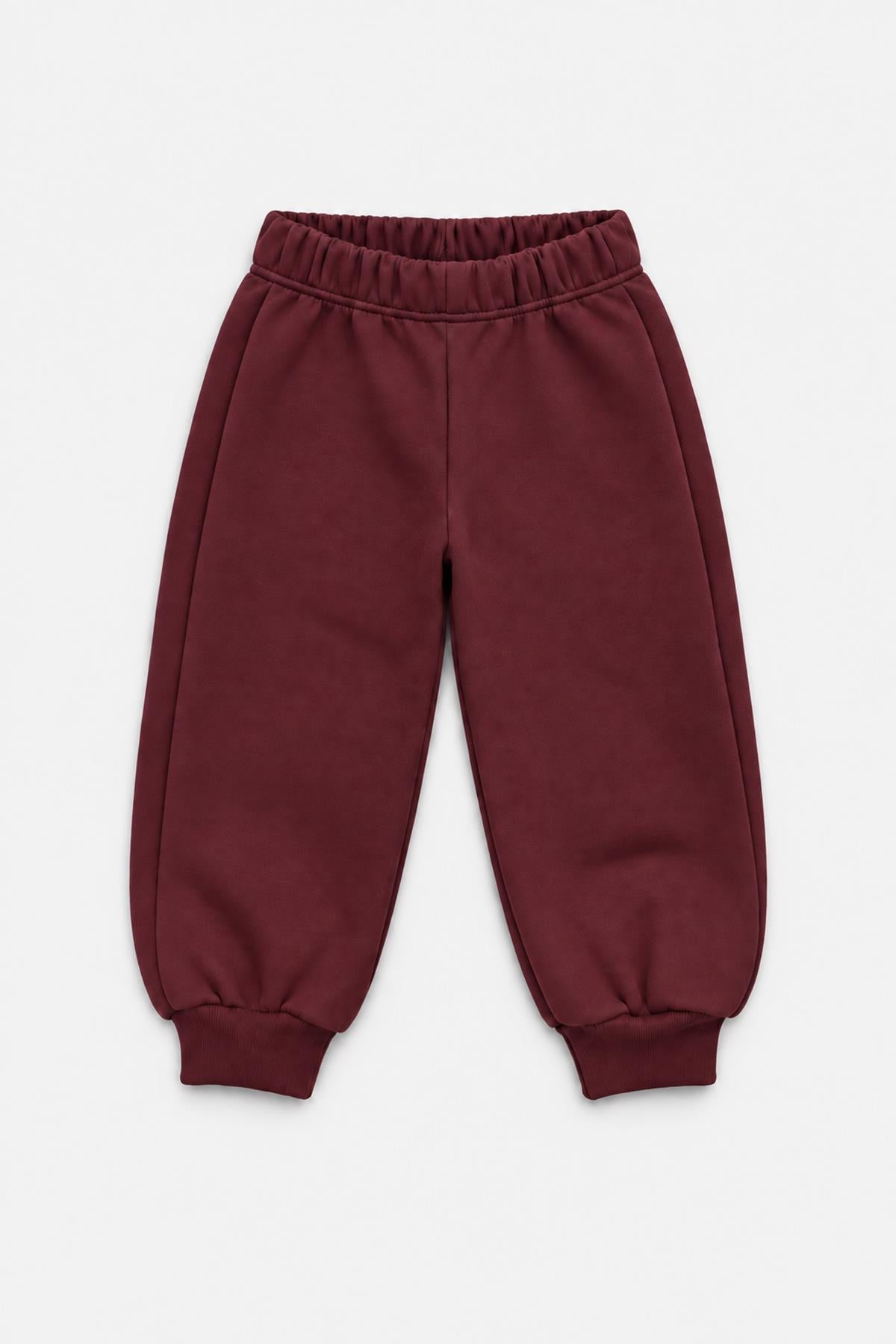 Unisex Çocuk Bisiklet Yaka Kışlık Alt Üst Takım