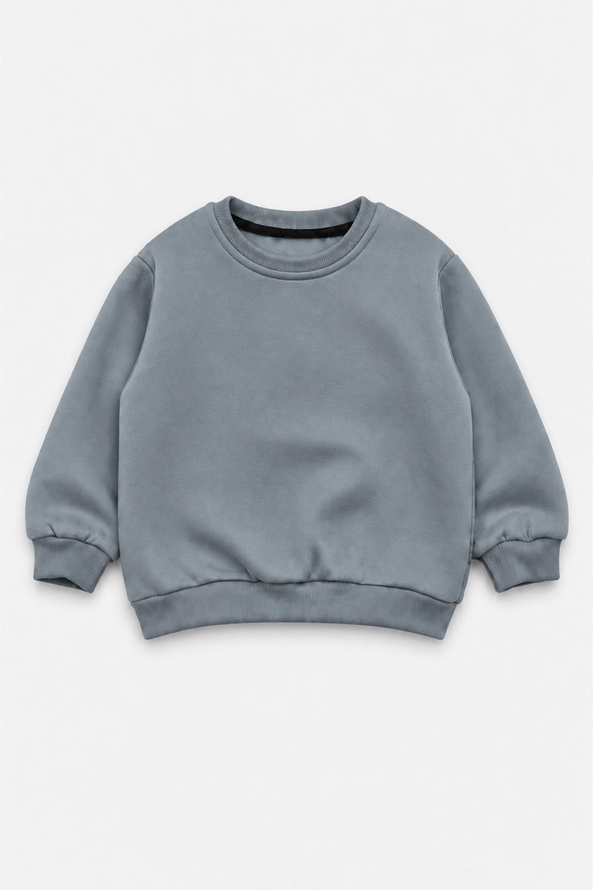 Unisex Çocuk Bisiklet Yaka Kışlık Alt Üst Takım