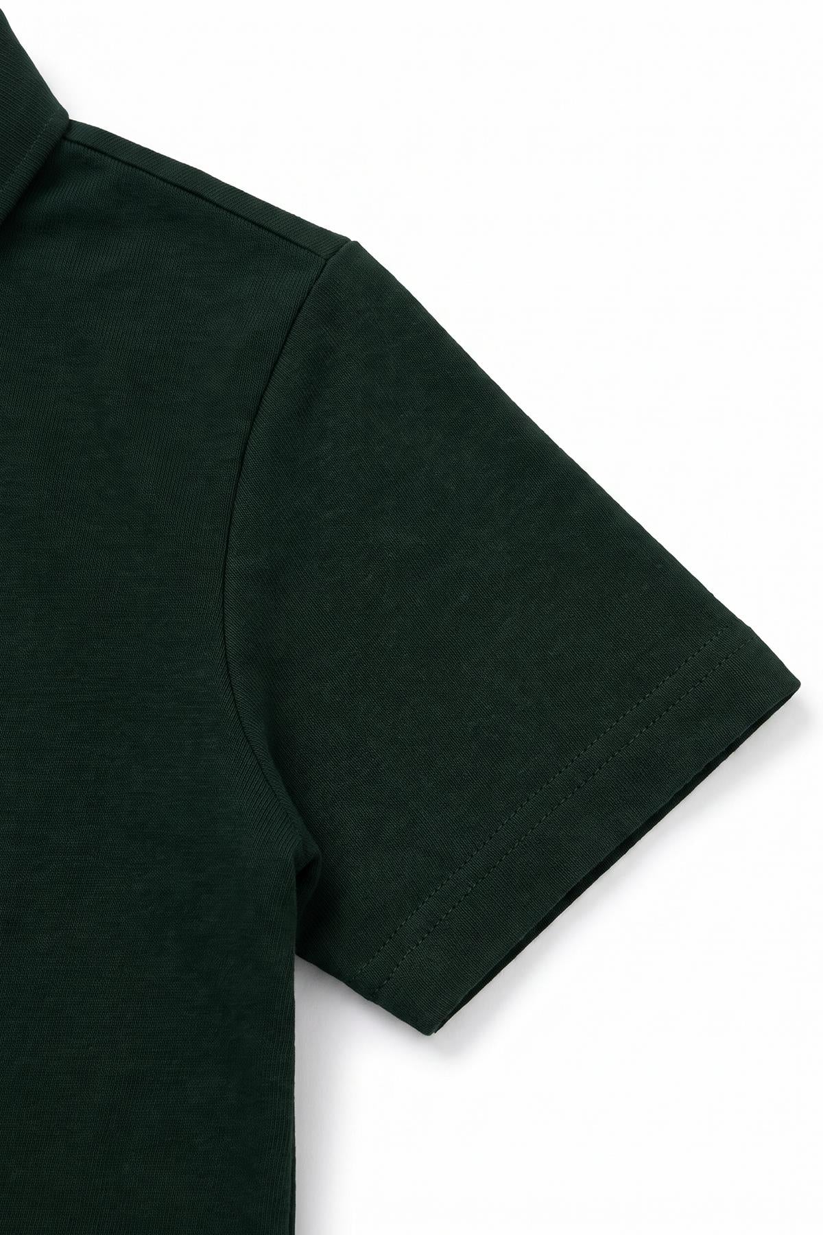 Unisex Çocuk 2’li Polo Yaka Kısa Kollu Okul Tişörtü